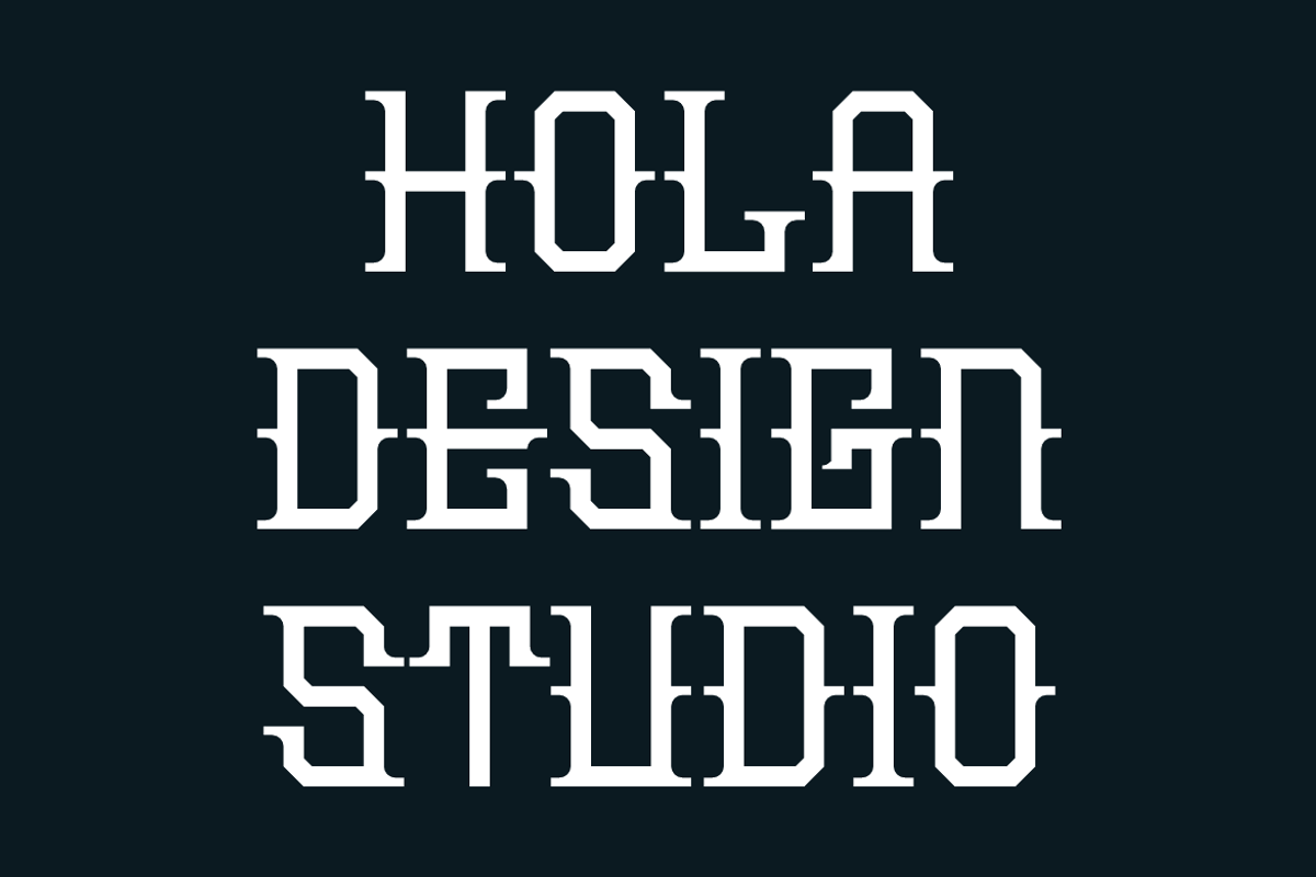Black Deseron Font, a Slab Serif Font by anggitbagas1 (Photo 2 of 4)