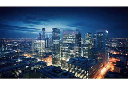 office business city background ai, a Background Photo by pikepicture
