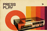 Playback - VCR Pixel Font, a Sans Serif Font by HipFonts (Thumbnail 8 of 8)