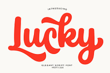 Lucky - Elegant Handwritten Font