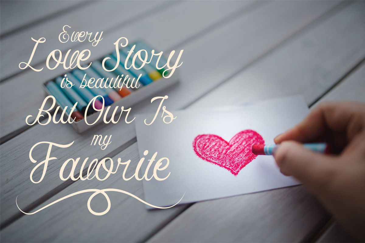 Perdana Hand Script Fonts preview 2