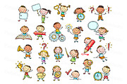 Kids education clipart school things, an Education Illustration by Bubert Art (Thumbnail 1 of 10)