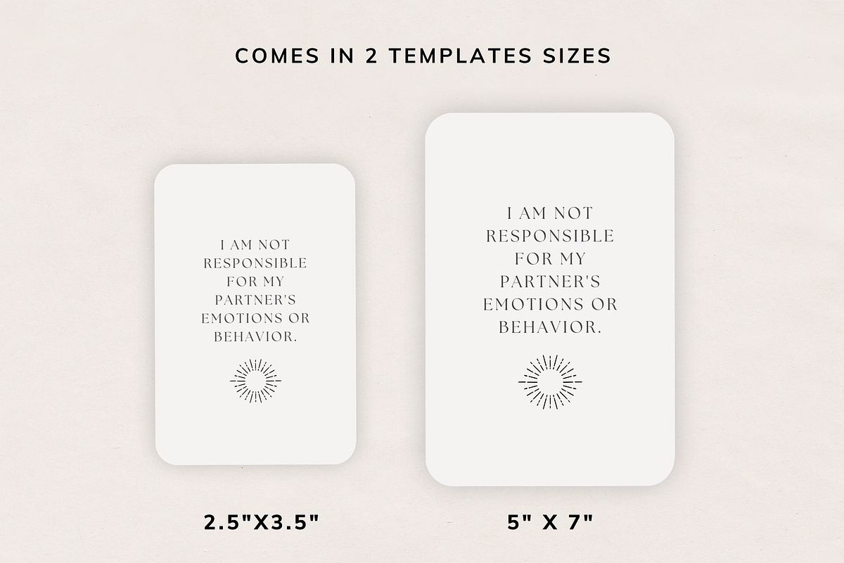 Affirmations Template Bundle Canva, a Presentation Template by HelloKarla (Photo 6 of 6)