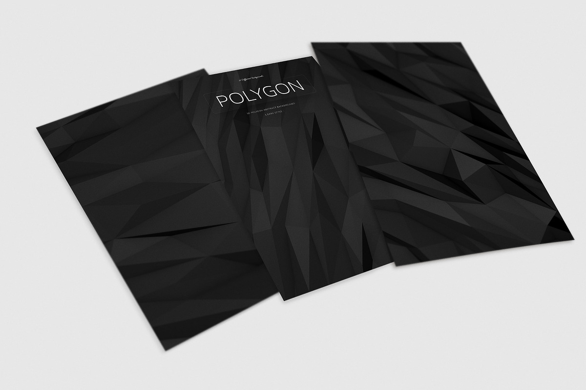 Polygon Dark Backgrounds | v4 preview 2