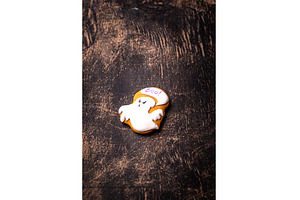 Halloween cookies in shape of ghost, a Food & Drink Photo by Yulia Furman