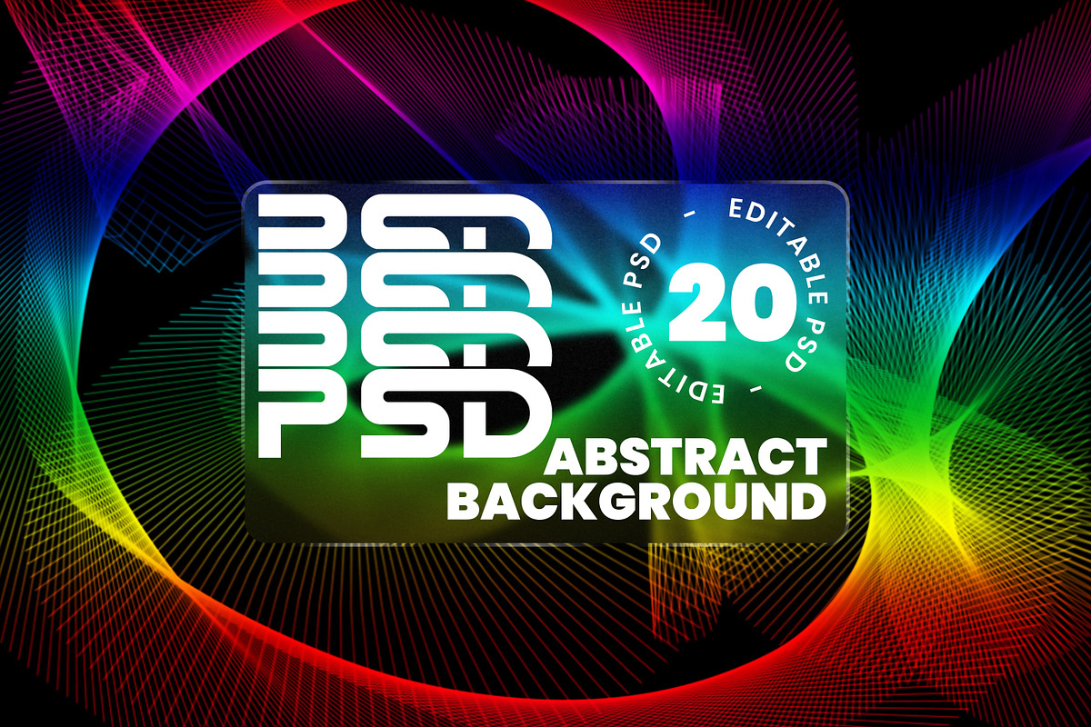 Rainbow Gradient Light Background, a Wallpaper Graphic by NJ Himel (Photo 1 of 21)
