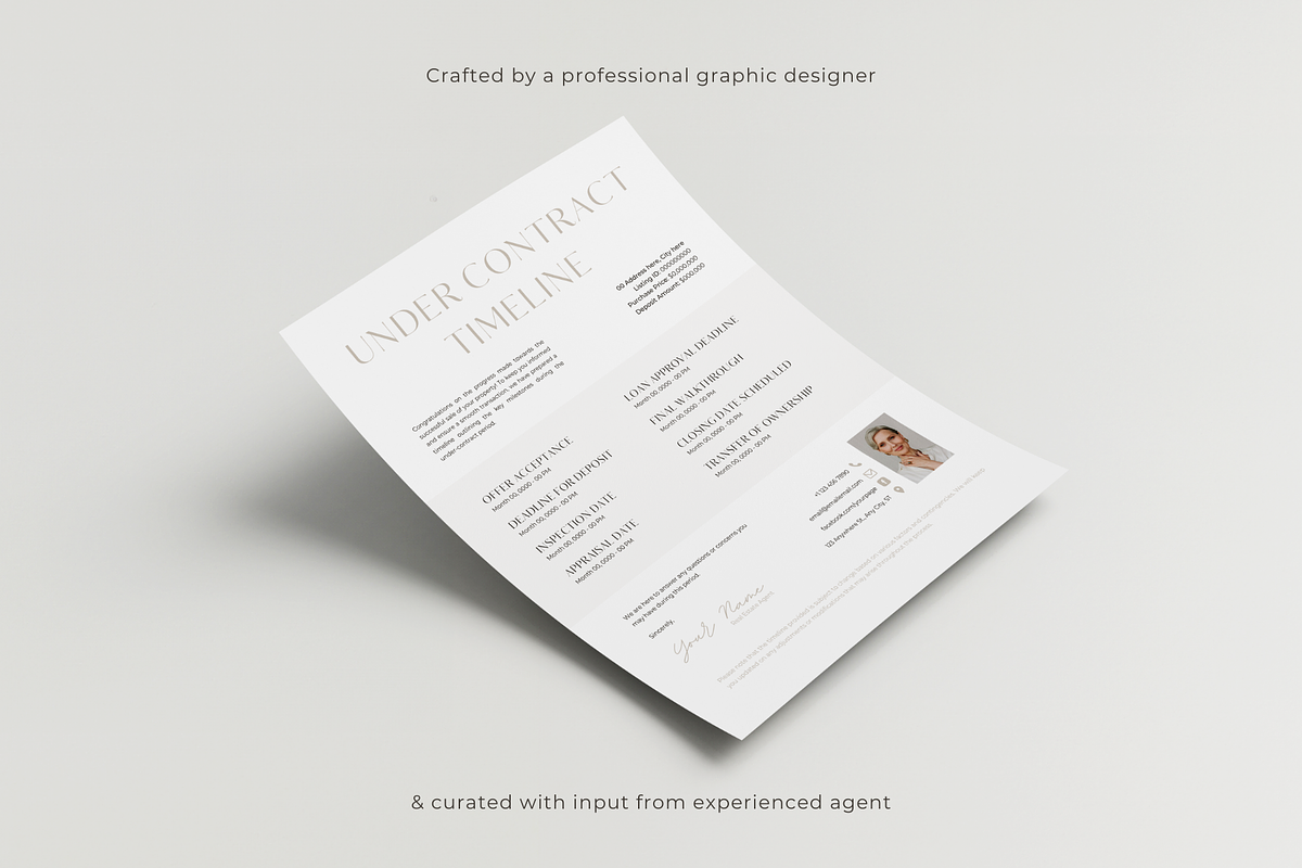 Real Estate Under Contract Timeline, a Design Template by EstateElements (Photo 7 of 7)