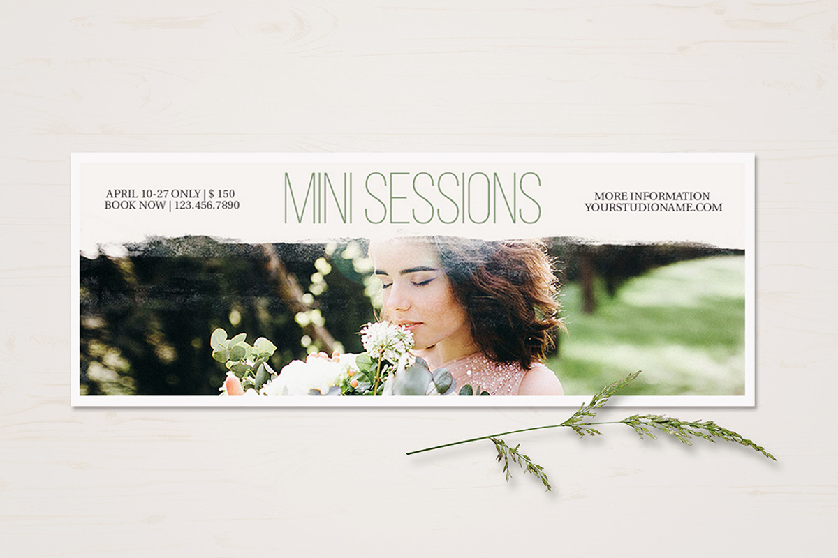 Facebook Cover Template, a Marketing Template by TheSeventhDesire (Photo 1 of 2)
