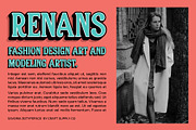 Asvoria 3D, a Serif Font by Craft Supply Co. (Thumbnail 3 of 8)