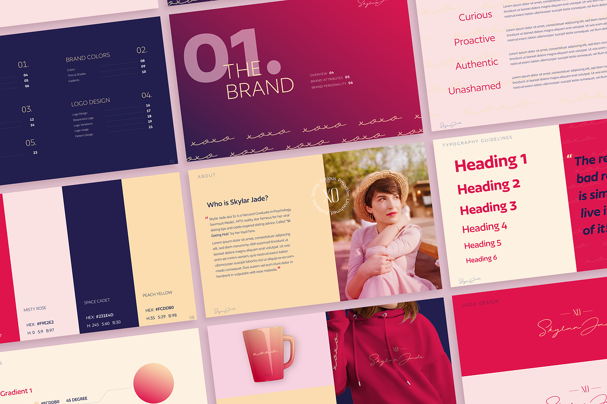 Essential Brand Styleguide Template, a Presentation Template by byalikhan (Photo 6 of 10)