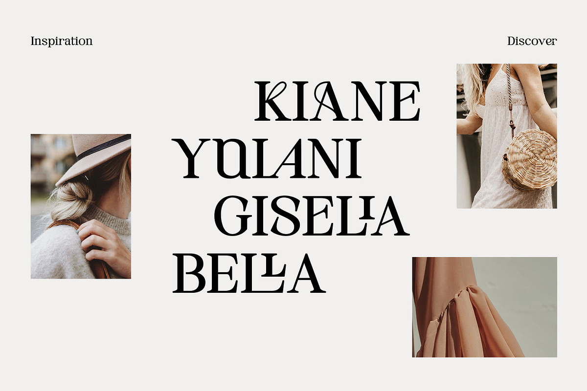 Fergina Modern Ligature Font, a Serif Font by RantautypeStudio (Photo 10 of 15)