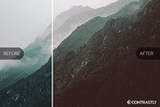 Matte & Faded Photoshop Actions preview 4
