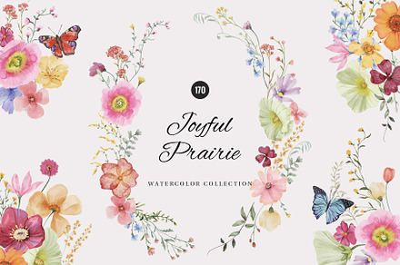 Joyful Prairie wildflowers