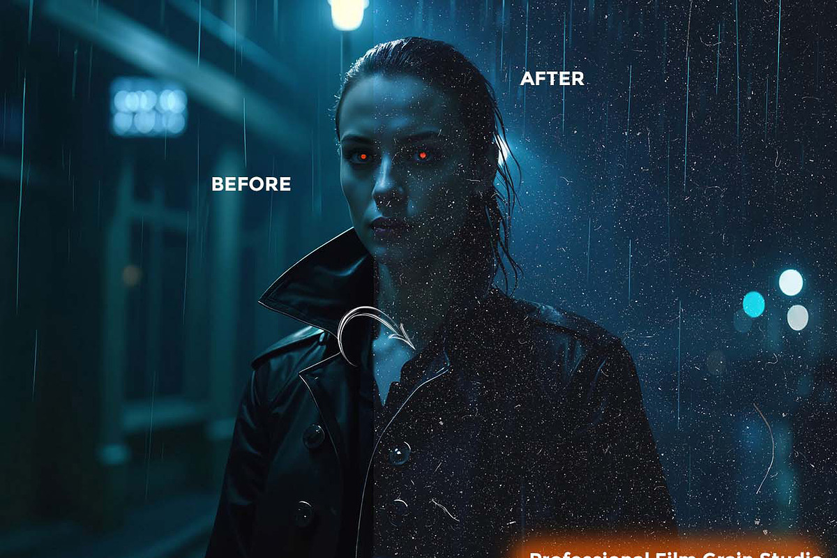 25 Analog FX Photoshop Action Bundle, an Action Add-On by Studio Retouch (Photo 34 of 59)