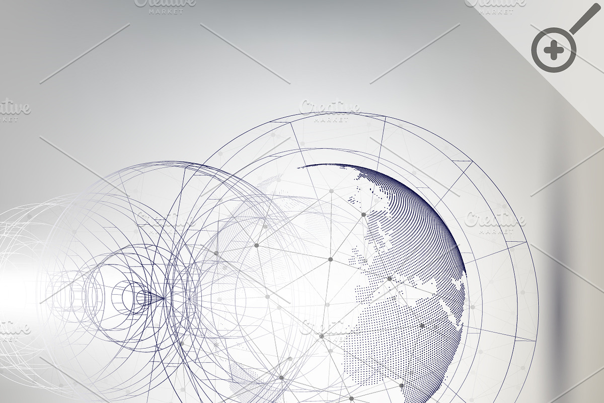 Bundle of 15Abstract 3D world globes, a Technology Illustration by VectorShop (Photo 12 of 15)