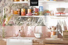 WALLPAPER MOCKUP | Kitchen Mockup by  in Products
