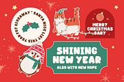 Christmas Font – First Christmas, a Handwritten Font by Mozatype (Thumbnail 6 of 8)