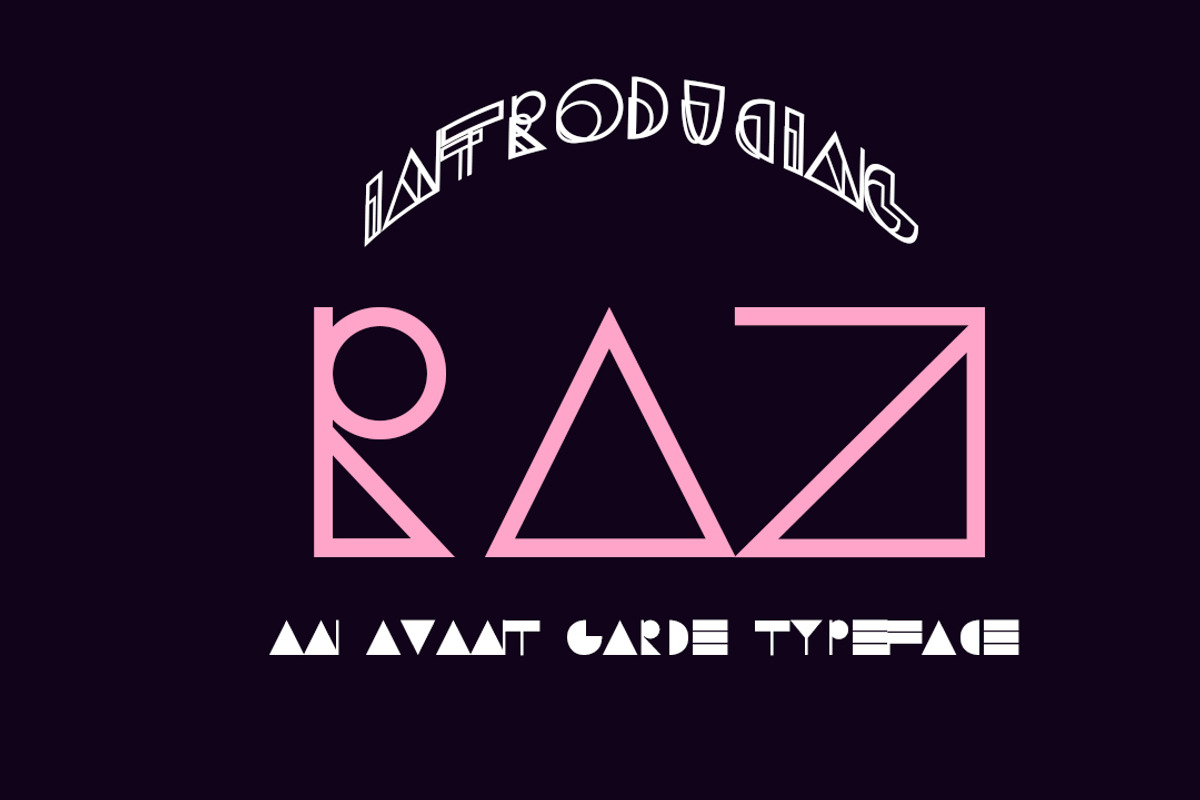 RAZ Typeface