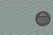 Waves Vol. 13 | 20 Vector Patterns, a Pattern Graphic by invisiblelayer (Thumbnail 4 of 6)