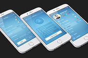 Shop and Personal Mobile UI KIT, an UI Kit Template by Alireza Farzad (Thumbnail 10 of 10)