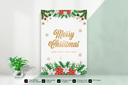 Christmas Invitation Card, a Card Template by graphypix (Thumbnail 1 of 5)
