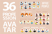 profession characters & avatars, a Person Illustration by Funnystore (Thumbnail 3 of 7)