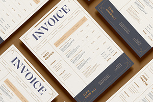Invoice 03, a Stationery Template by FathurFateh