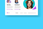 Agency Landing Page Layout, a Landing Page Template by CreativeShaper (Thumbnail 6 of 6)