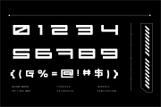 VB ZoaNt - Futuristic Display Font, a Sans Serif Font by VALIANTBROTHA (Thumbnail 3 of 11)