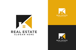 Home Logo Vector Design Concept