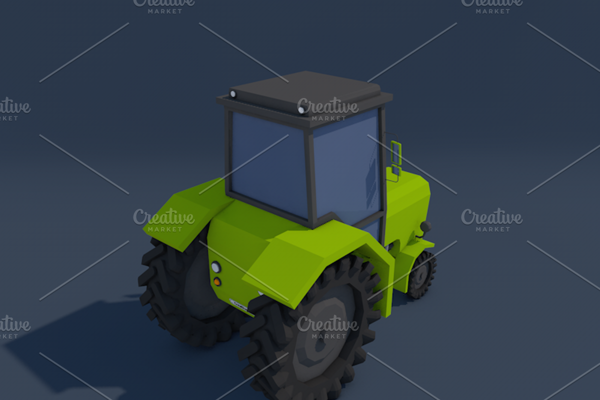 Ultimate Low Poly City Cars Pack, a Cars & Vehicle 3D Model by CreativeeArt (Photo 47 of 54)