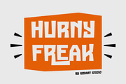 Hurny Freak - Funny Font, a Sans Serif Font by Iqsiart Studio (Thumbnail 1 of 7)