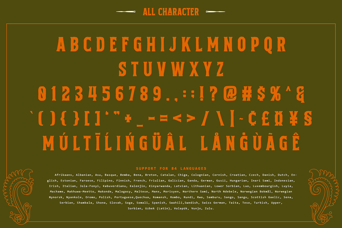 Baraksawa - Bold Condensed Vintage, a Font by Mantra Naga (Photo 7 of 10)