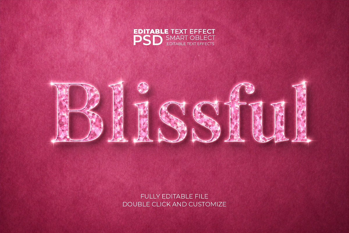 Crystal Text Effect, a Palette Add-On by Custom.scene (Photo 1 of 4)
