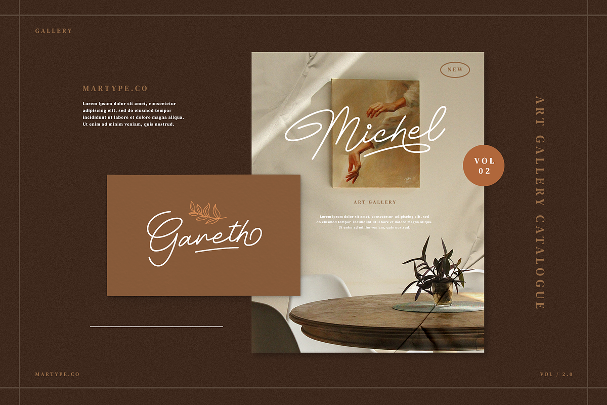 Huntsville - Monoline Signature Font, a Script Font by Martype Co (Photo 5 of 9)