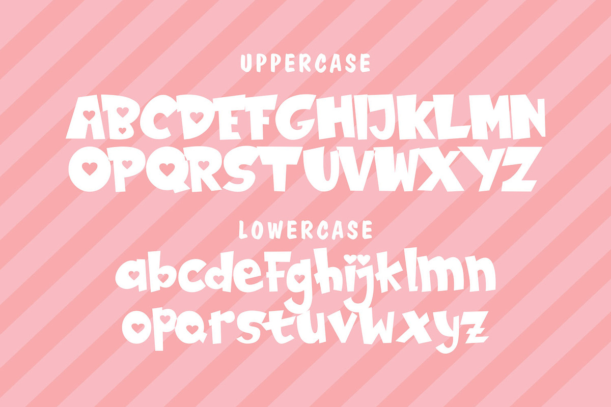 Lovely Heart, a Font by Fachranheit Studio (Photo 6 of 8)