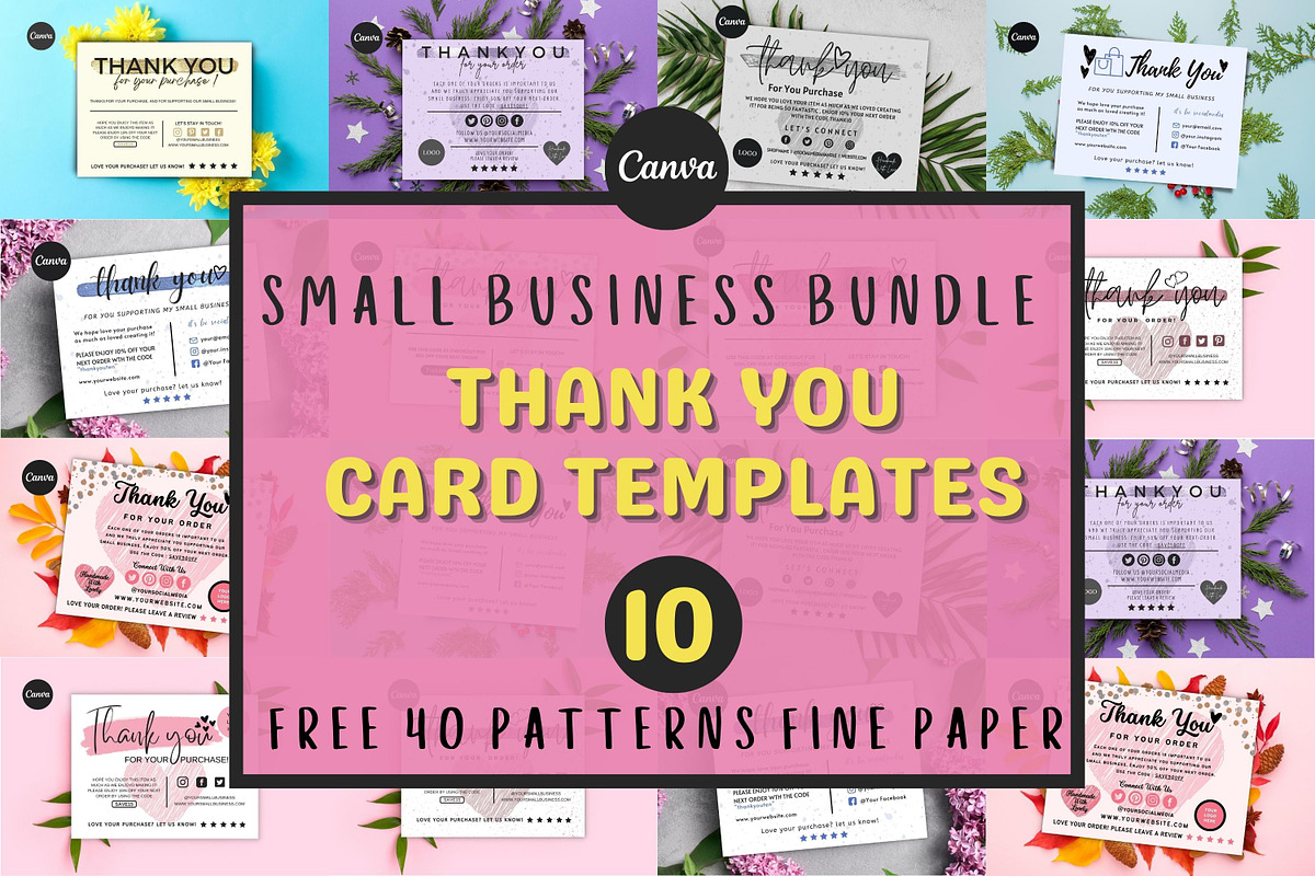 Thank You Card For Business | Canva, a Flyer Template by Oskar Wantopi (Photo 1 of 14)