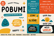 POBUMI, a Handwritten Font by Pitchlook.Studio (Thumbnail 4 of 4)