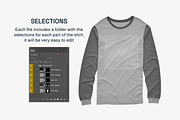 Bella Canvas Longsleeve Mockups, a Shirt Mockup by GraphicHero (Thumbnail 6 of 9)