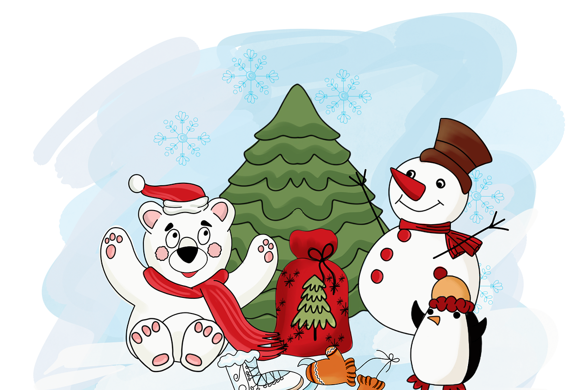 Christmas Digital Stamps, a Graphic by Favorites_Art (Photo 13 of 14)