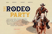 Dehors - Western Display Typeface, a Font by Letterhend Studio (Thumbnail 7 of 13)