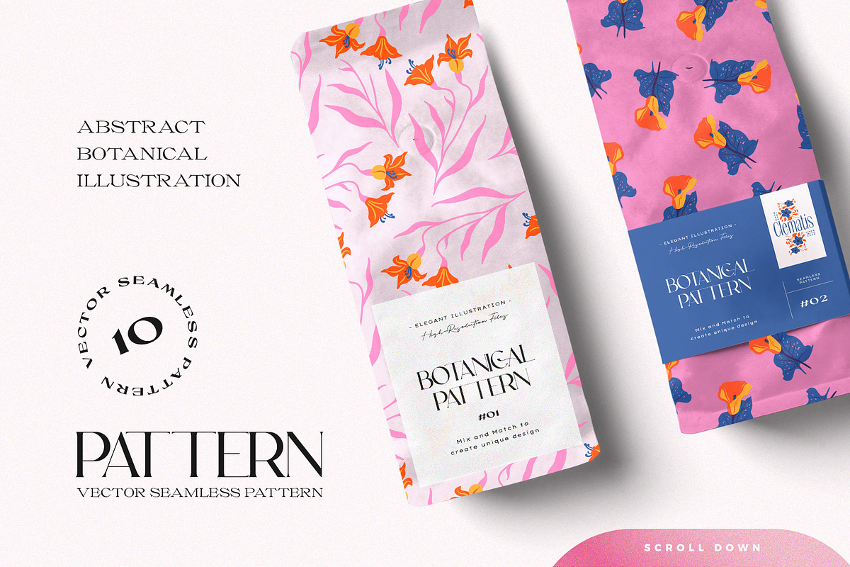 Trendy Flora Logo Kit, a Branding & Logo Template by KetteCreate (Photo 7 of 18)