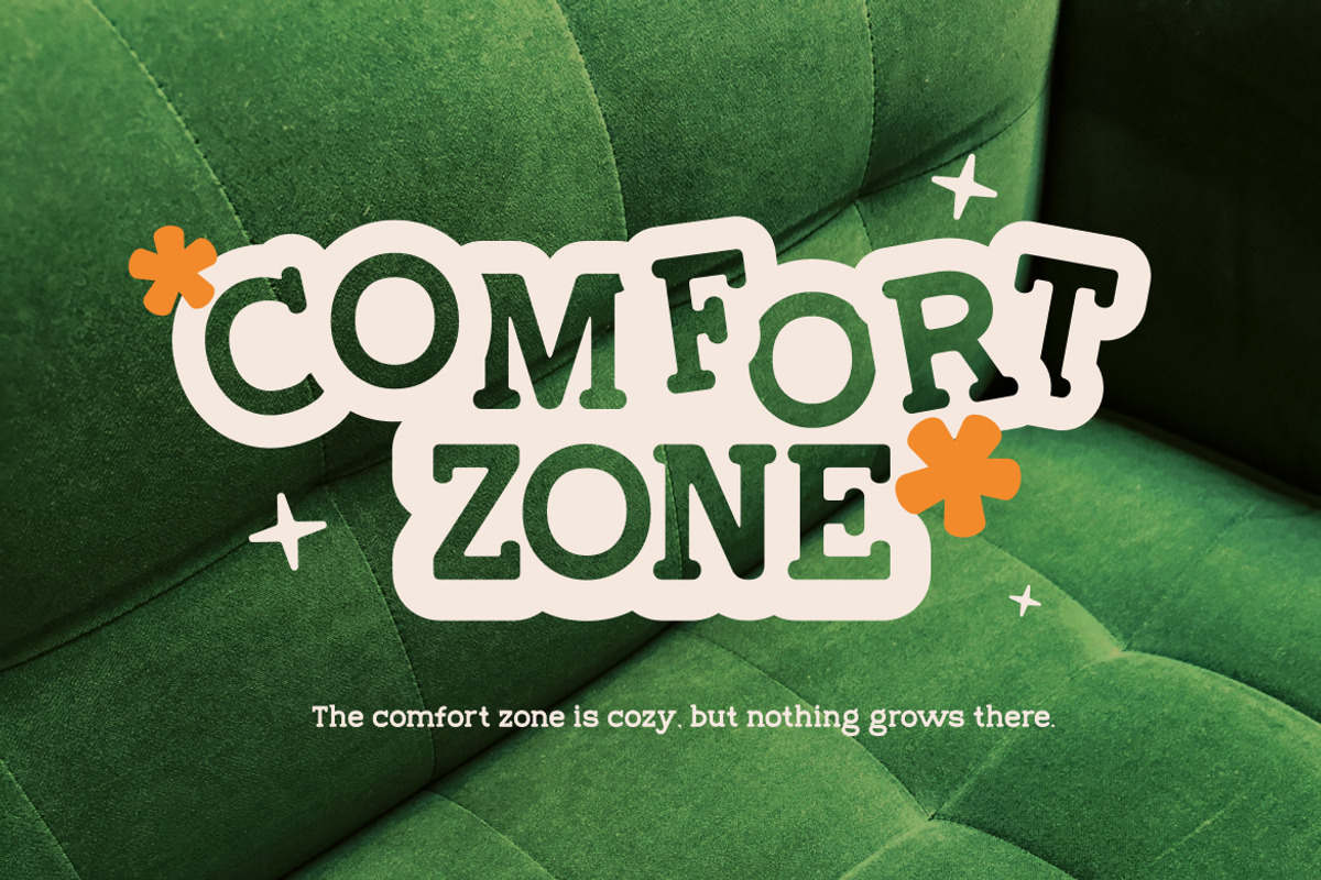 Crocodilo Rounded Slab Serif Font, a Slab Serif Font by Vadovastd (Photo 4 of 7)