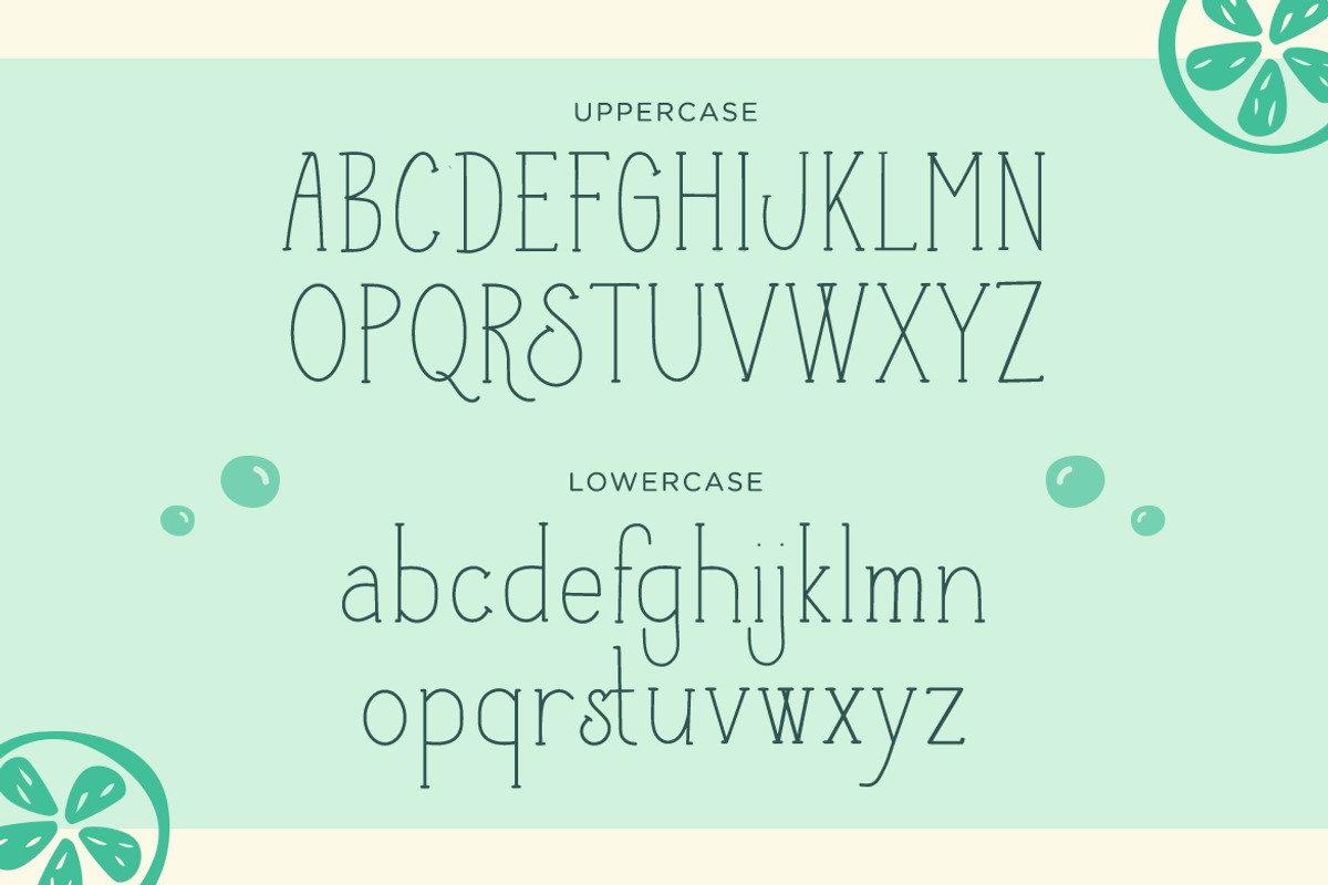 Cider Lime - Handwritten Font, a Handwritten Font by Typefactoryco (Photo 2 of 9)