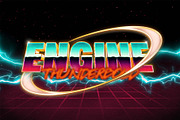 Neon Retro Text Effect Pack, a Layer Style Add-On by Sixtysix Labs (Thumbnail 4 of 9)