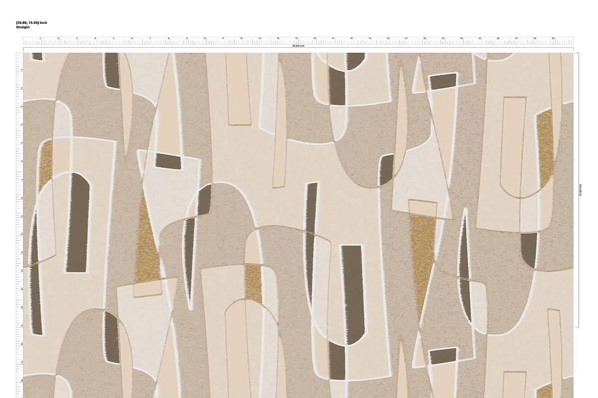 Linear Abstract Seamless Pattern, a Pattern Graphic by JESSIE BLOOM STUDIO (Photo 4 of 4)