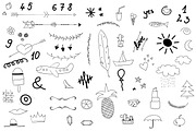 Various hand drawn vector doodles, an Illustration by CreativeFolks (Thumbnail 3 of 3)