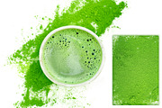 Green tea and Matcha tea, an Object Graphic by Pullia (Thumbnail 3 of 12)