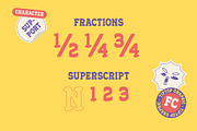 Flincost – Rounded Retro Font, a Serif Font by Tiptop Graphic (Thumbnail 6 of 10)