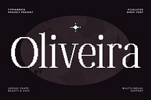 Oliveira - Modern Elegant Pixelated